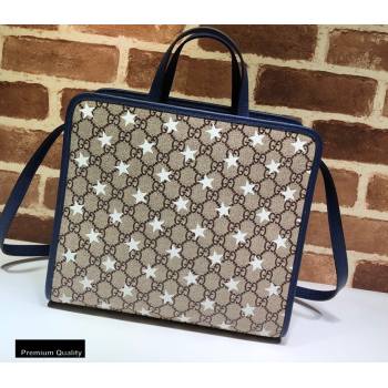 Gucci GG Star Print Shoulder Bag 612992 (delihang-20082728)