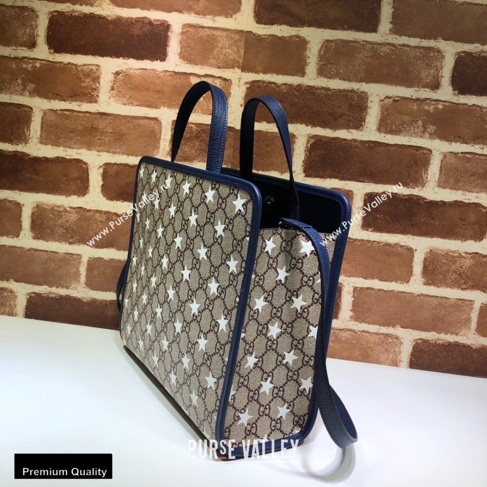 Gucci GG Star Print Shoulder Bag 612992 (delihang-20082728)