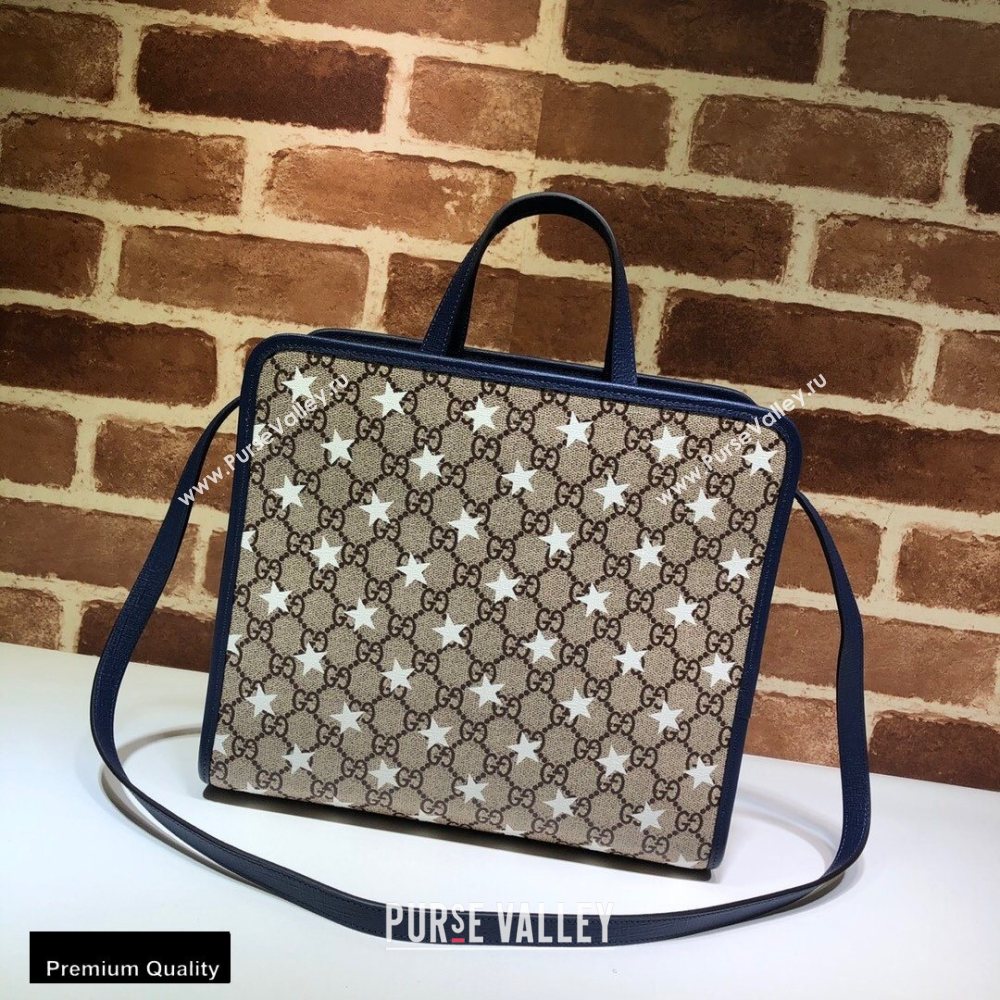 Gucci GG Star Print Shoulder Bag 612992 (delihang-20082728)