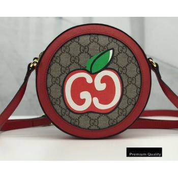 Gucci Round Shoulder Bag 625216 GG Apple Print 2020 (delihang-20082746)