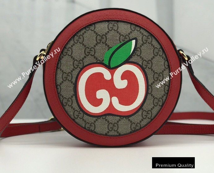 Gucci Round Shoulder Bag 625216 GG Apple Print 2020 (delihang-20082746)