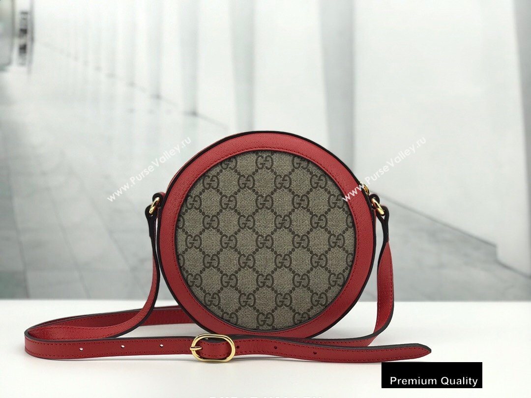 Gucci Round Shoulder Bag 625216 GG Apple Print 2020 (delihang-20082746)