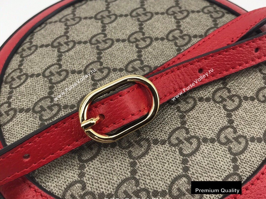 Gucci Round Shoulder Bag 625216 GG Apple Print 2020 (delihang-20082746)