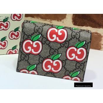 Gucci Card Case Wallet 624641 GG Apple Print 2020 (delihang-20082749)