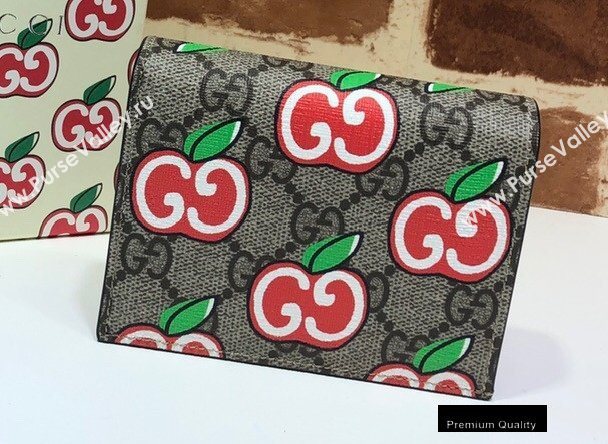 Gucci Card Case Wallet 624641 GG Apple Print 2020 (delihang-20082749)