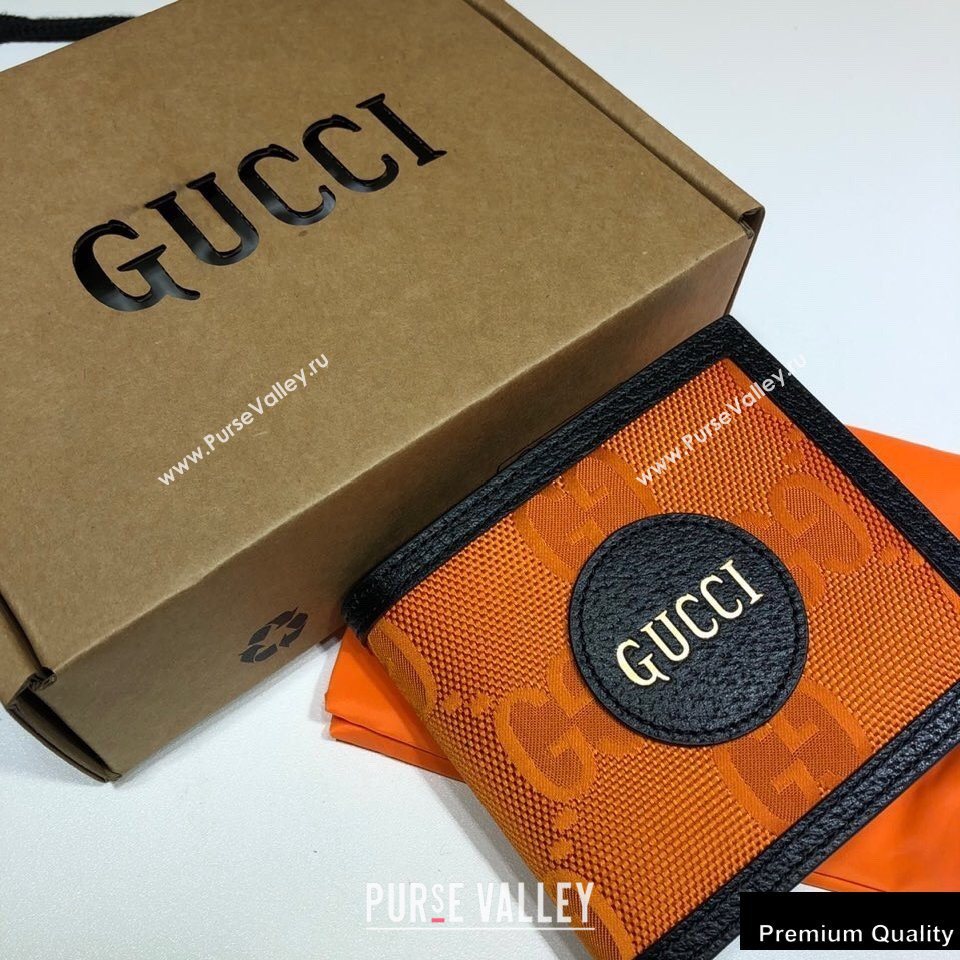 Gucci Off The Grid Billfold Wallet 625573 Orange 2020 (delihang-20082714)
