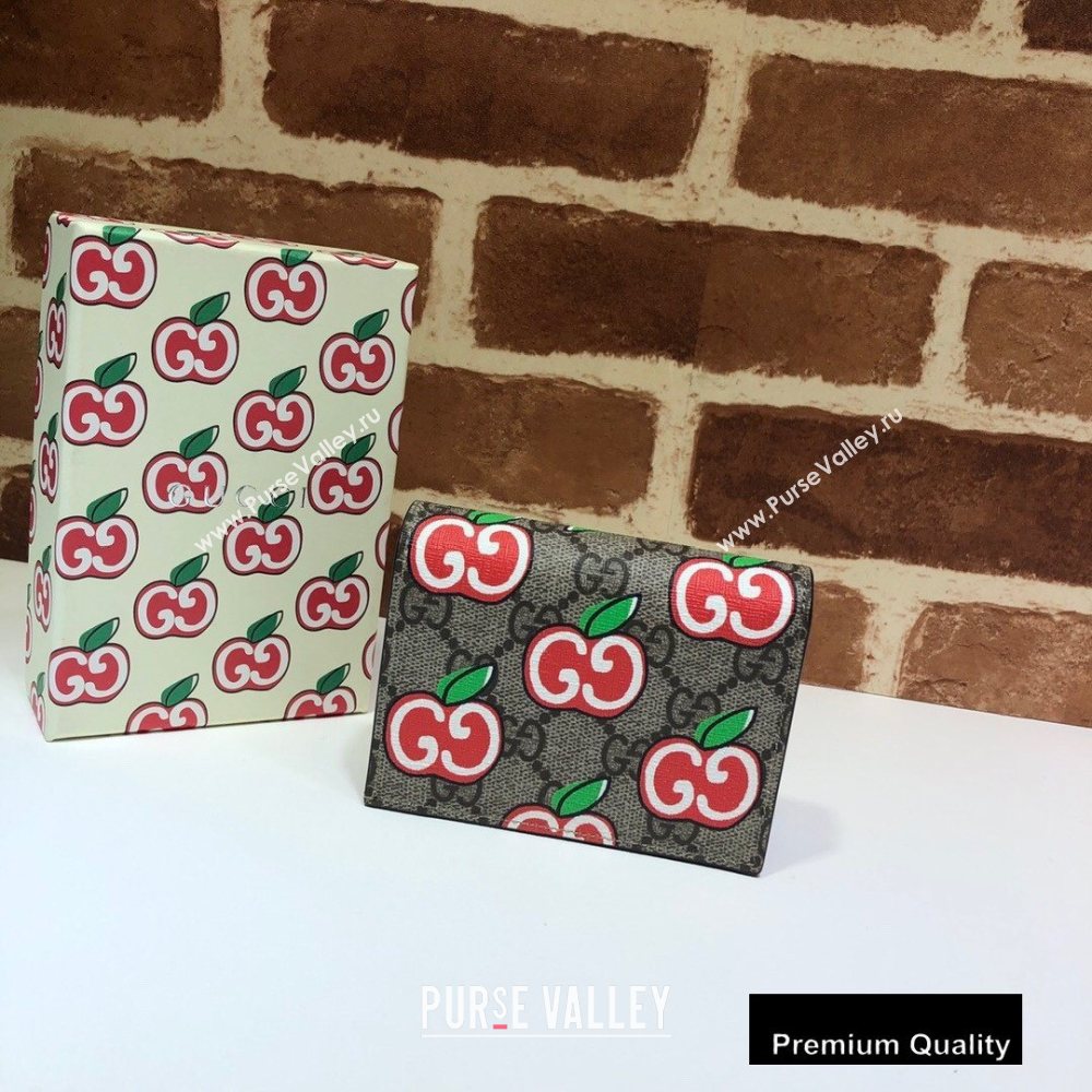 Gucci Card Case Wallet 624641 GG Apple Print 2020 (delihang-20082749)