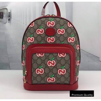 Gucci Small Backpack Bag 601296 GG Apple Print 2020 (delihang-20082745)