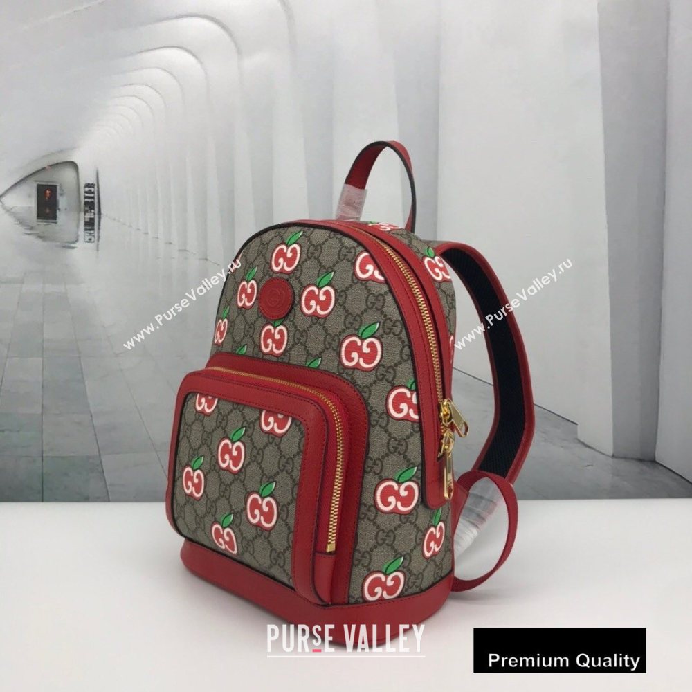 Gucci Small Backpack Bag 601296 GG Apple Print 2020 (delihang-20082745)