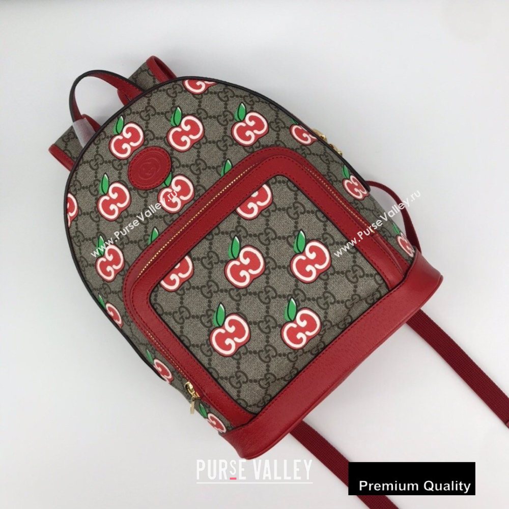 Gucci Small Backpack Bag 601296 GG Apple Print 2020 (delihang-20082745)