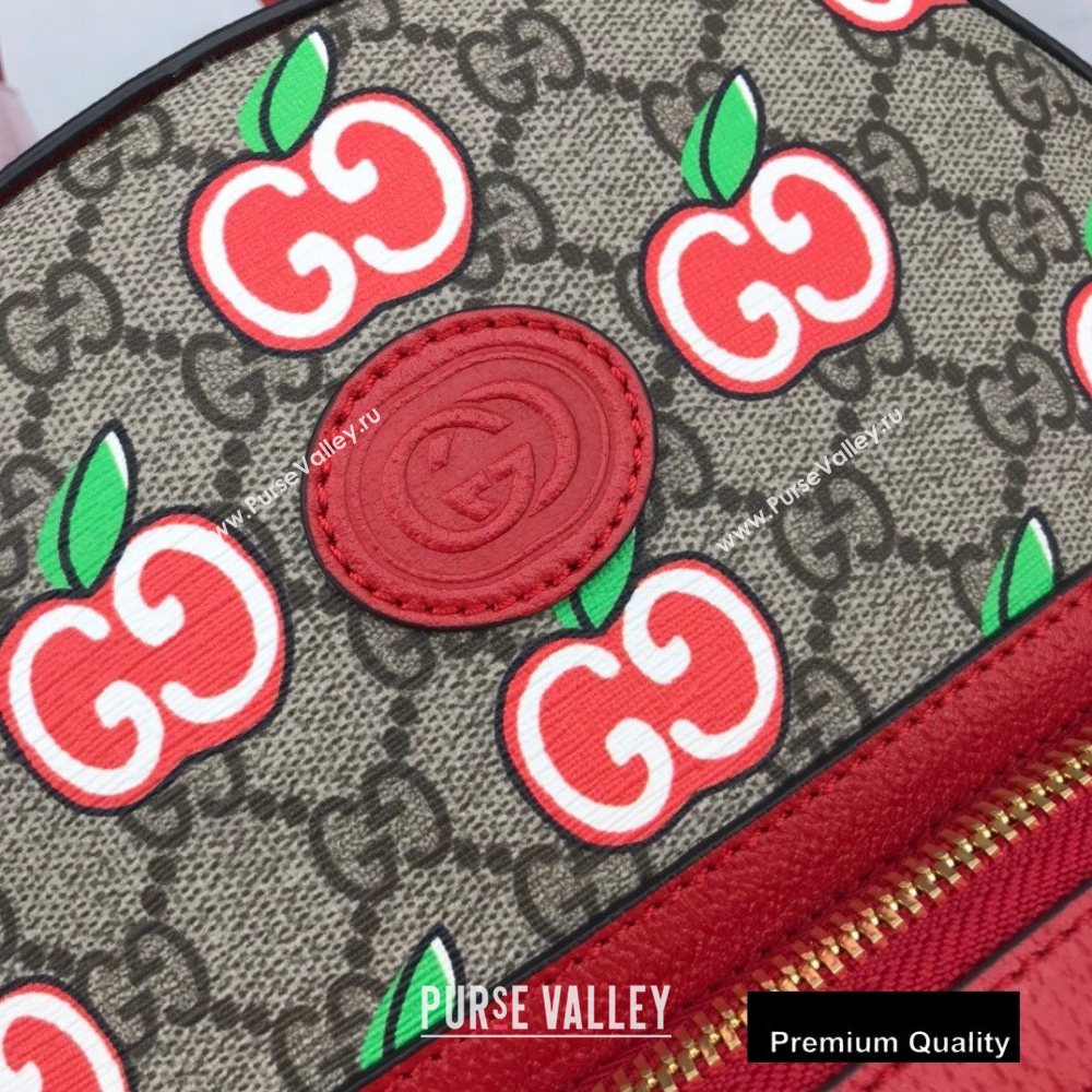 Gucci Small Backpack Bag 601296 GG Apple Print 2020 (delihang-20082745)