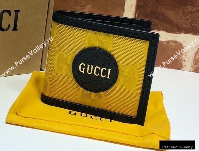 Gucci Off The Grid Billfold Wallet 625573 Yellow 2020 (delihang-20082715)