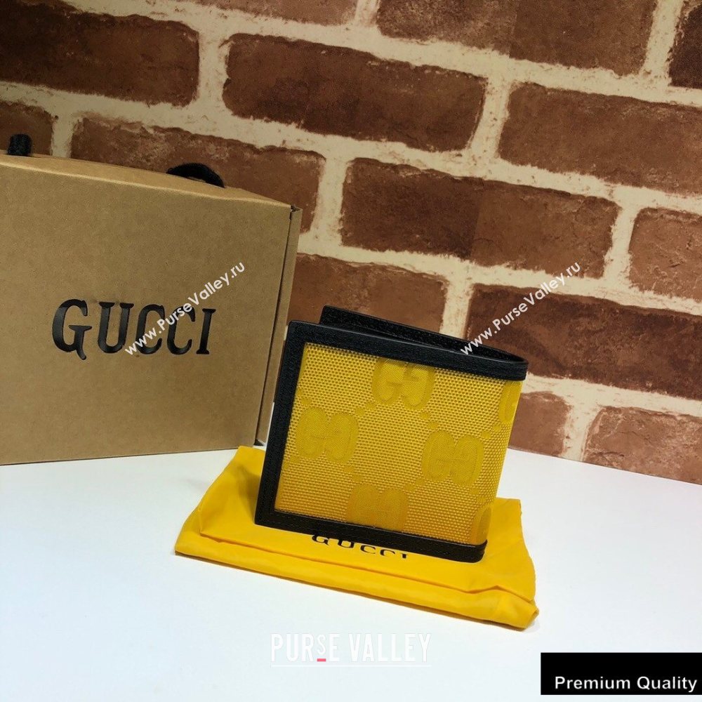 Gucci Off The Grid Billfold Wallet 625573 Yellow 2020 (delihang-20082715)