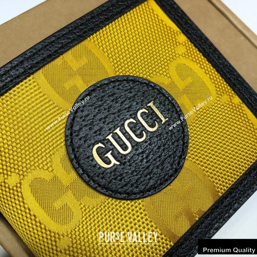 Gucci Off The Grid Billfold Wallet 625573 Yellow 2020 (delihang-20082715)