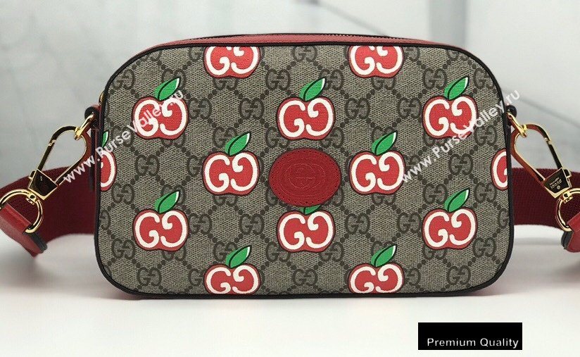 Gucci Small Shoulder Bag 574886 GG Apple Print 2020 (delihang-20082742)