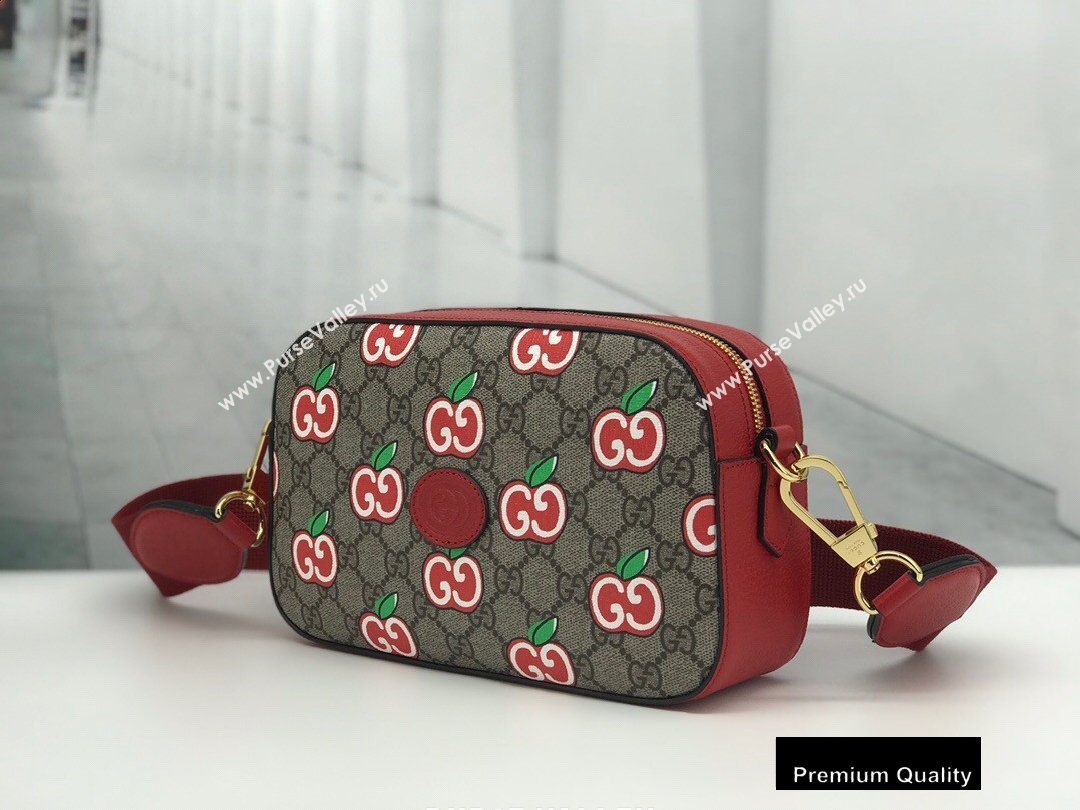 Gucci Small Shoulder Bag 574886 GG Apple Print 2020 (delihang-20082742)