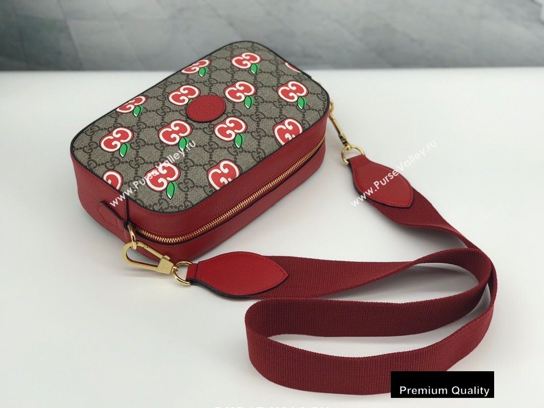 Gucci Small Shoulder Bag 574886 GG Apple Print 2020 (delihang-20082742)