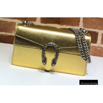 Gucci Dionysus Small Shoulder Bag 499623 Leather Gold 2020 (delihang-20082719)