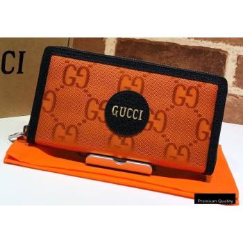 Gucci Off The Grid Zip Around Wallet 625576 Orange 2020 (delihang-20082708)