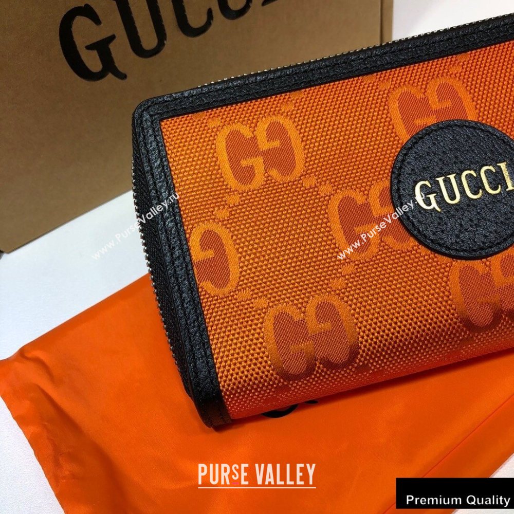 Gucci Off The Grid Zip Around Wallet 625576 Orange 2020 (delihang-20082708)