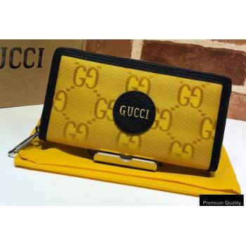 Gucci Off The Grid Zip Around Wallet 625576 Yellow 2020 (delihang-20082709)