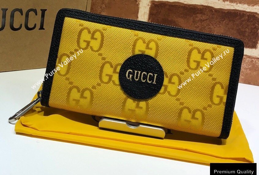 Gucci Off The Grid Zip Around Wallet 625576 Yellow 2020 (delihang-20082709)