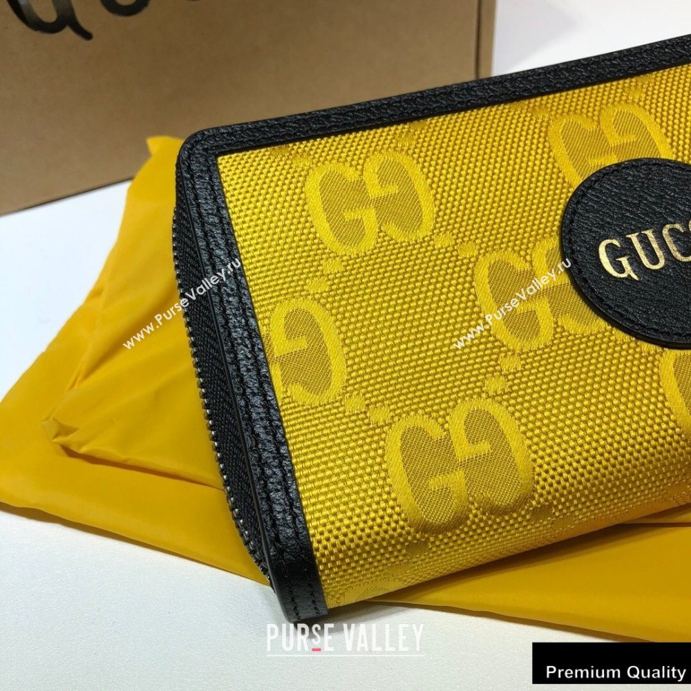 Gucci Off The Grid Zip Around Wallet 625576 Yellow 2020 (delihang-20082709)