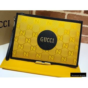 Gucci Off The Grid Pouch Clutch Bag 625598 Yellow 2020 (delihang-20082706)