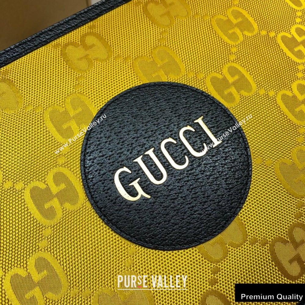 Gucci Off The Grid Pouch Clutch Bag 625598 Yellow 2020 (delihang-20082706)