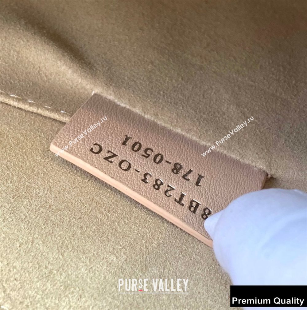 Fendi Leather Kan I Medium Bag Studs Nude (chaoliu-20090109)