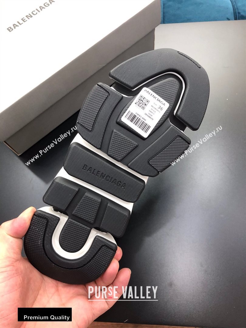 Balenciaga Knit Sock Speed Sneakers Boots Black (nihao-20090401)