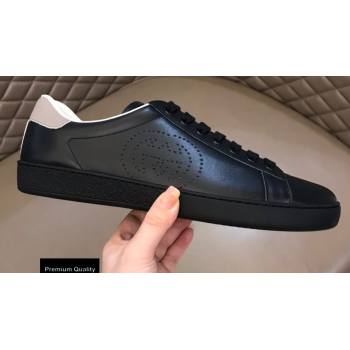 Gucci Ace Leather Womens/Mens Sneakers with Interlocking G Top Quality 15 (nihao-20090715)