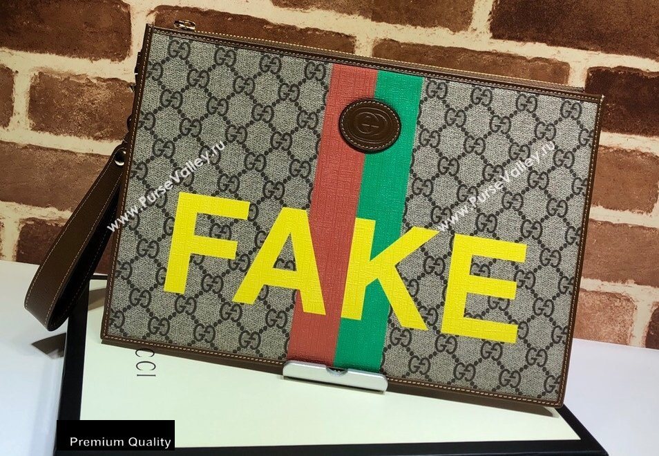 Gucci Fake/Not Print Pouch Clutch Bag 636171 2020 (delihang-20090914)
