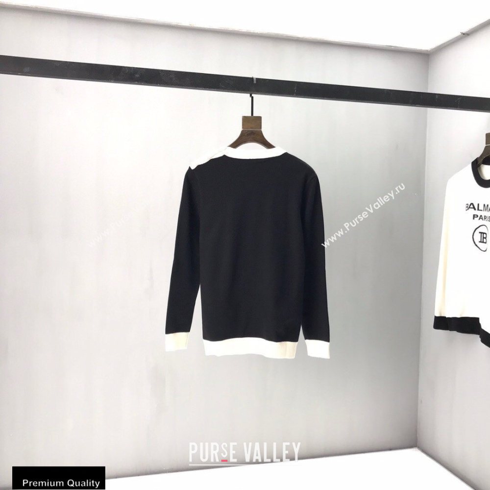 Balmain Logo Sweatshirt Black 2020 (fangfang-20091571)