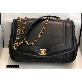 Chanel Lambskin Nude Flap Bag AS1178 Black 2020 (smjd-200918222)