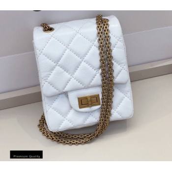 Chanel Calfskin 2.55 Reissue Phone Bag AS1326 White 2020 (smjd-20091831)