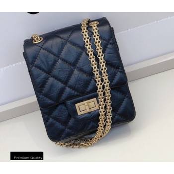 Chanel Calfskin 2.55 Reissue Phone Bag AS1326 Black 2020 (smjd-20091830)