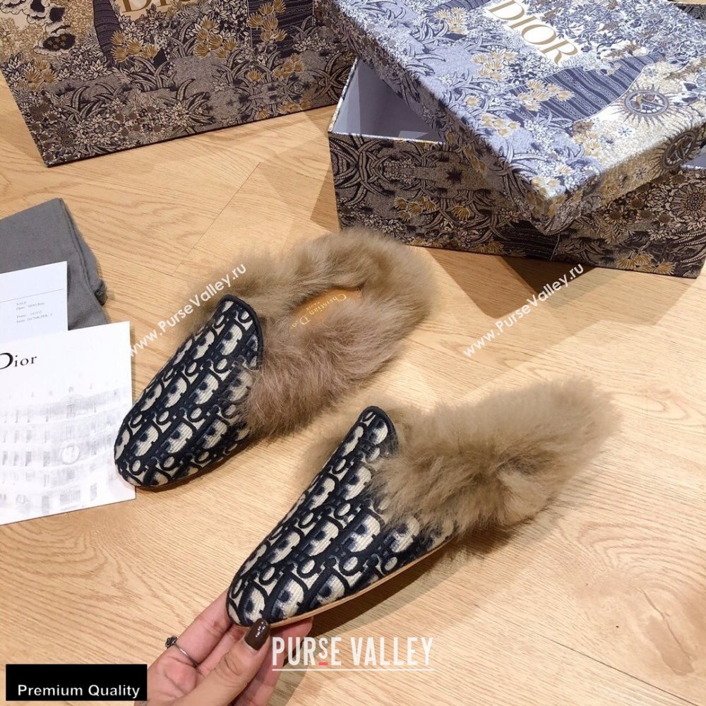 Dior Shearling Fur Slippers 06 2020 (modeng-20091906)