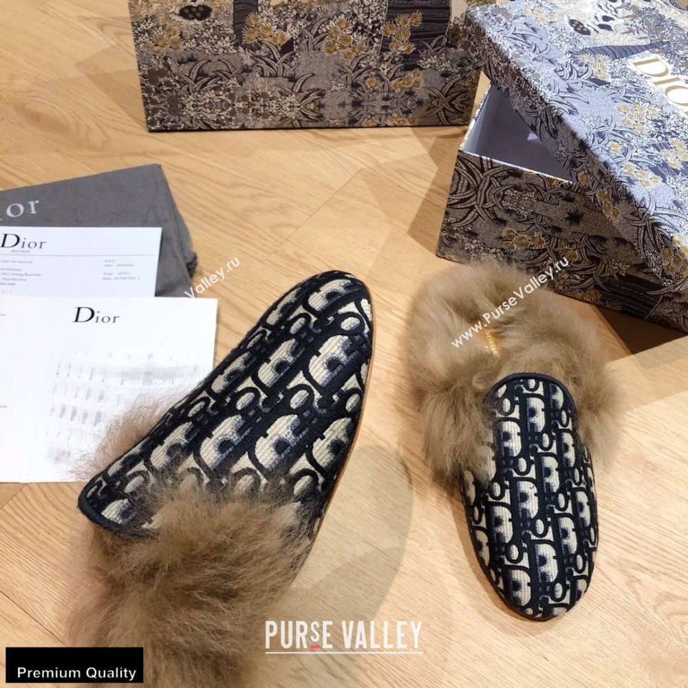 Dior Shearling Fur Slippers 06 2020 (modeng-20091906)