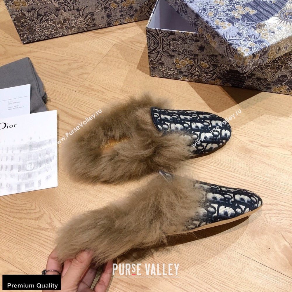 Dior Shearling Fur Slippers 06 2020 (modeng-20091906)