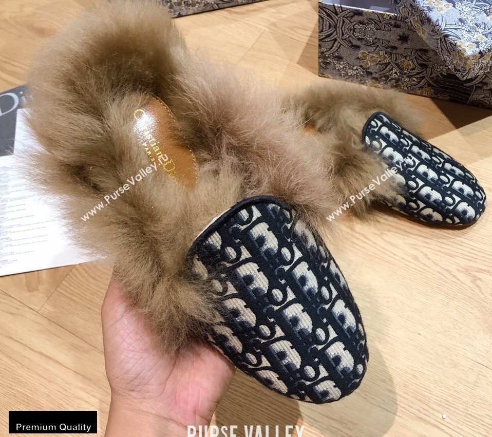 Dior Shearling Fur Slippers 06 2020 (modeng-20091906)