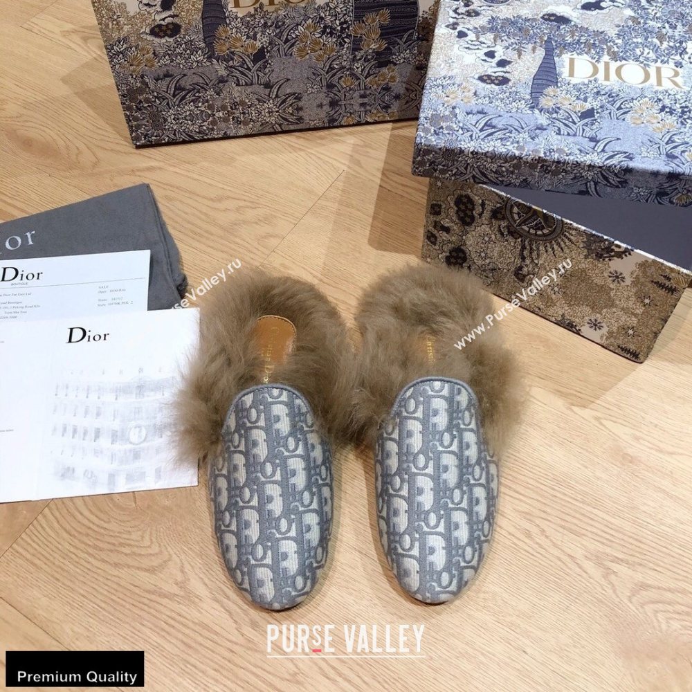 Dior Shearling Fur Slippers 07 2020 (modeng-20091907)