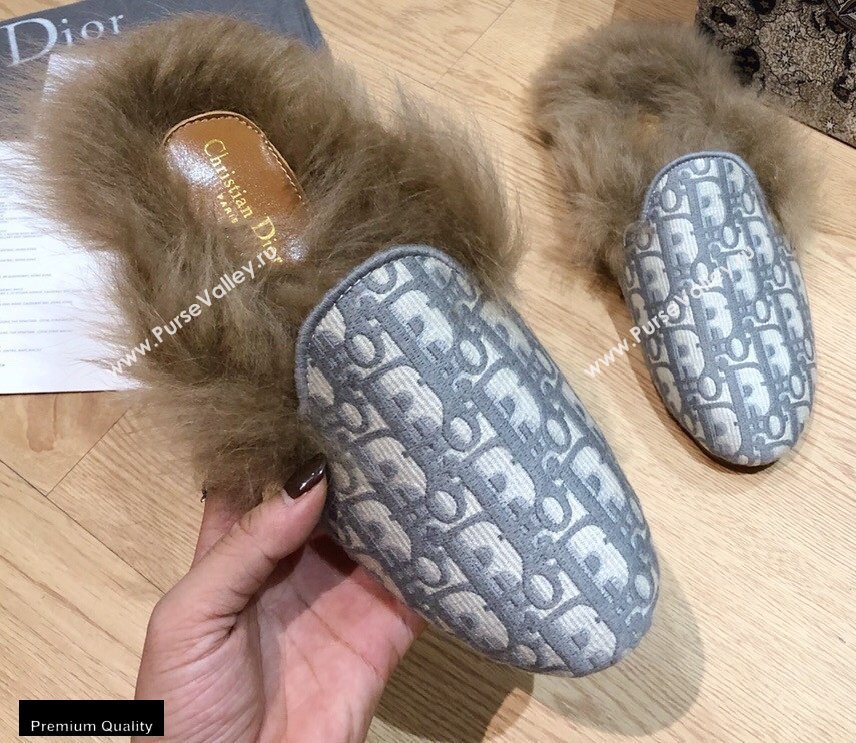 Dior Shearling Fur Slippers 07 2020 (modeng-20091907)