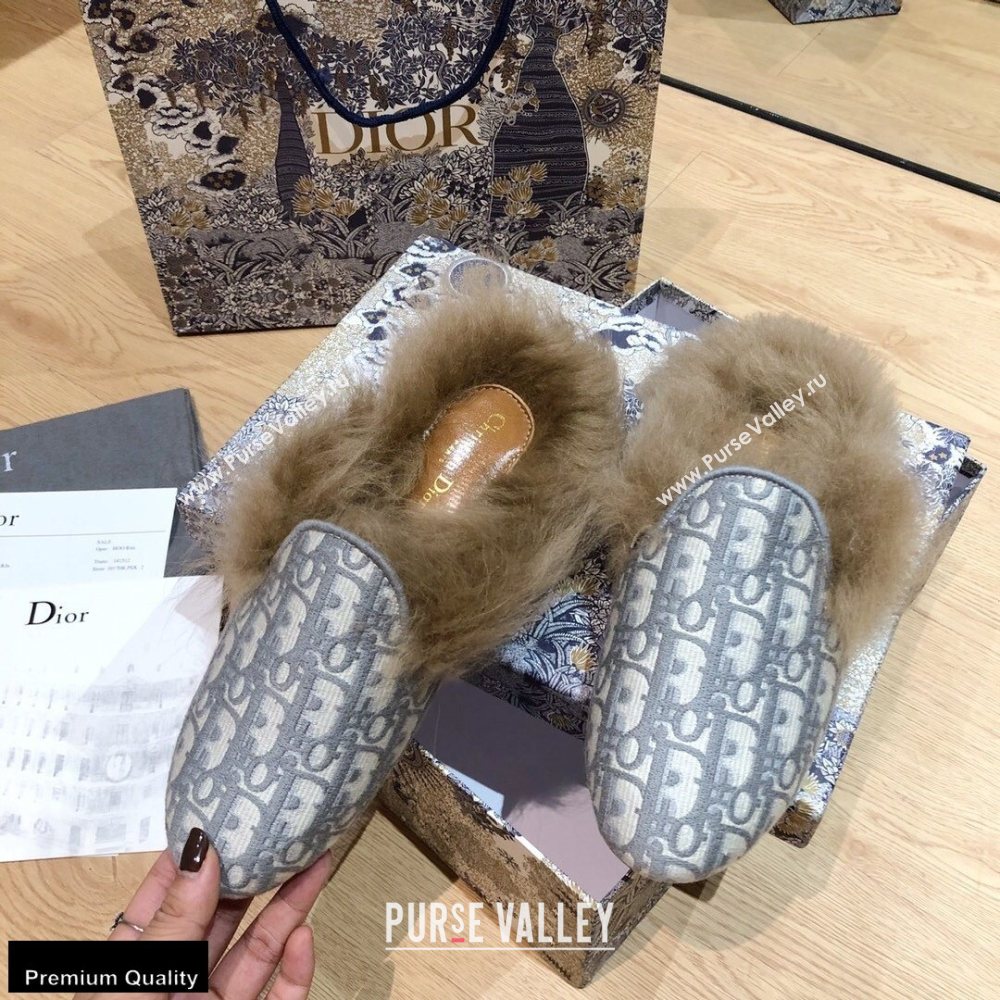 Dior Shearling Fur Slippers 07 2020 (modeng-20091907)