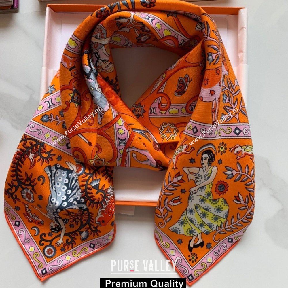 Hermes Scarf 90x90cm 41 2020 (weinisi-20092651)