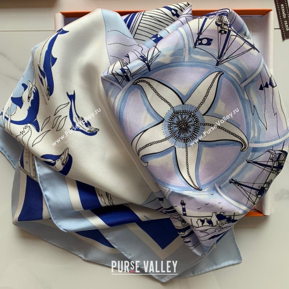 Hermes Scarf 90x90cm 47 2020 (weinisi-20092657)