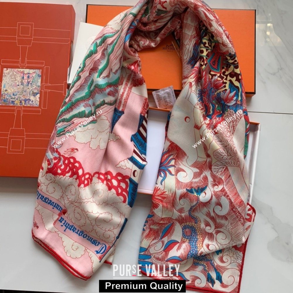 Hermes Scarf 140x140cm 24 2020 (weinisi-20092615)