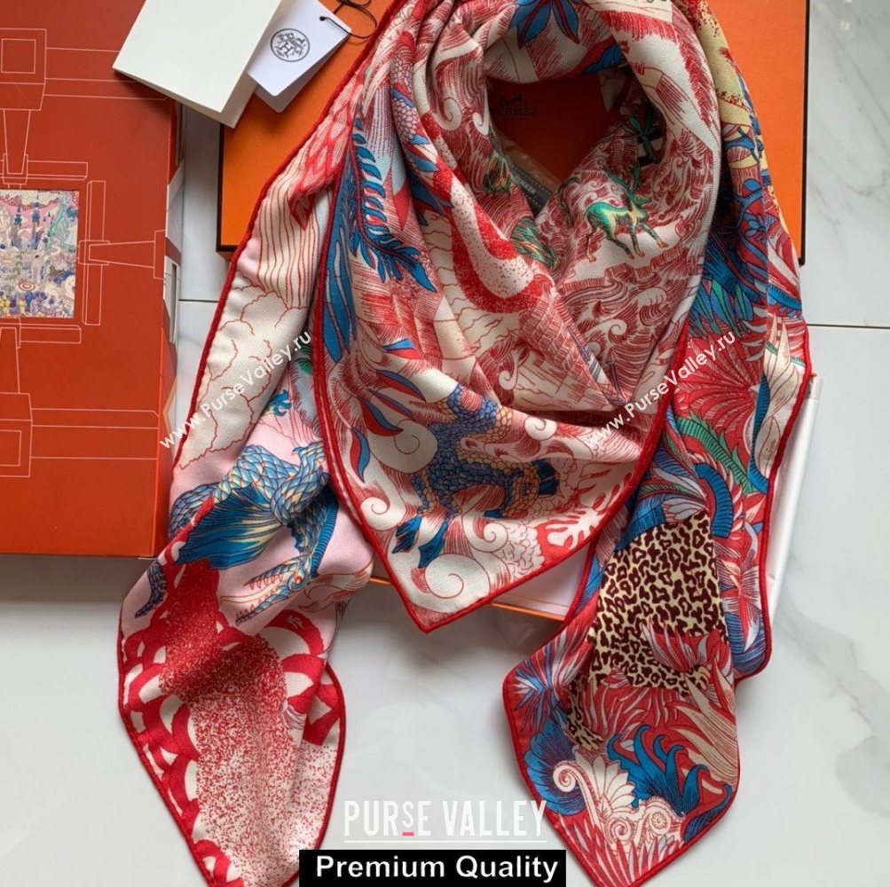 Hermes Scarf 140x140cm 24 2020 (weinisi-20092615)