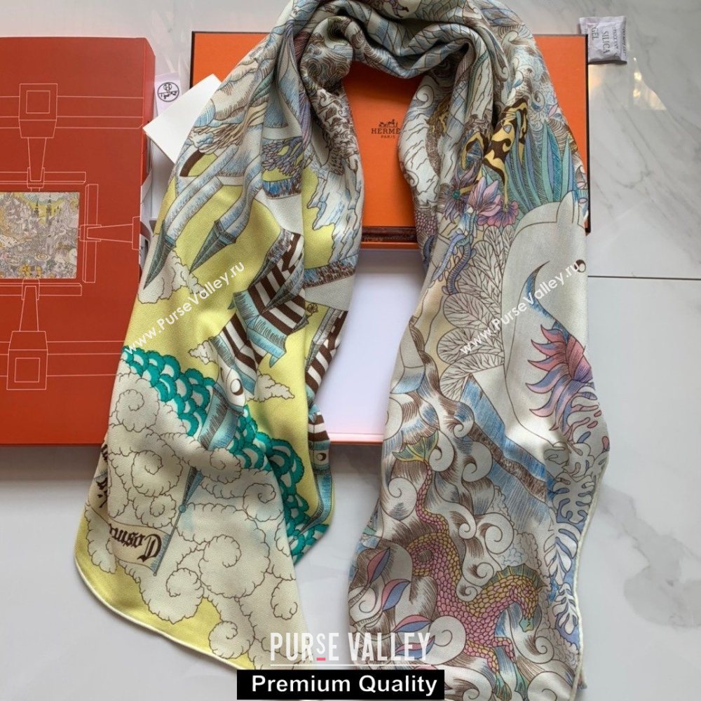 Hermes Scarf 140x140cm 25 2020 (weinisi-20092616)