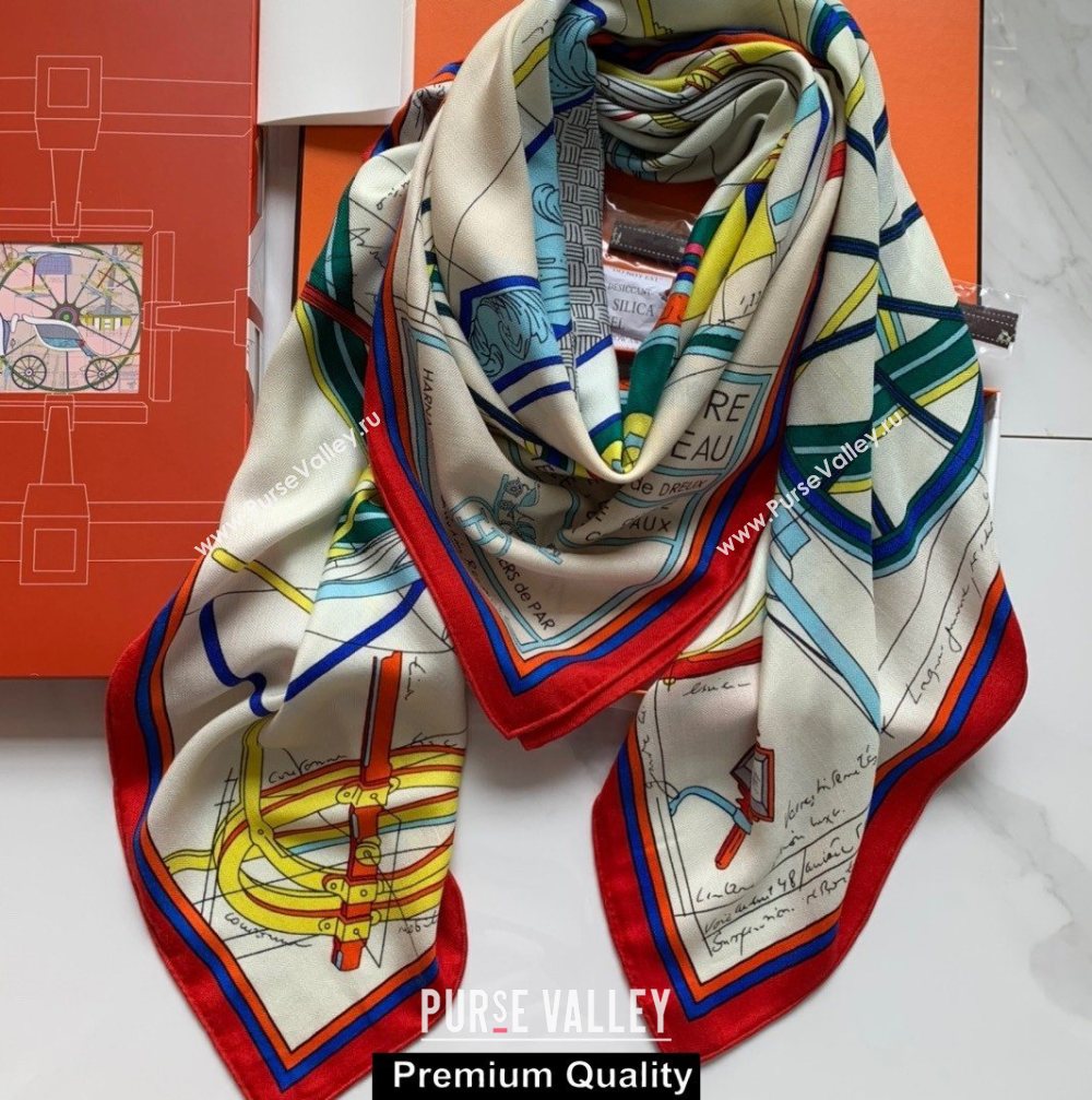 Hermes Scarf 140x140cm 11 2020 (weinisi-20092602)